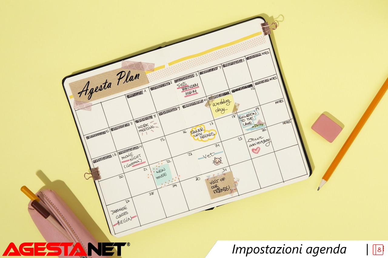 Come impostare l’agenda… e vivere felici!